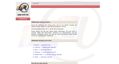 Desktop Screenshot of gay-web.de